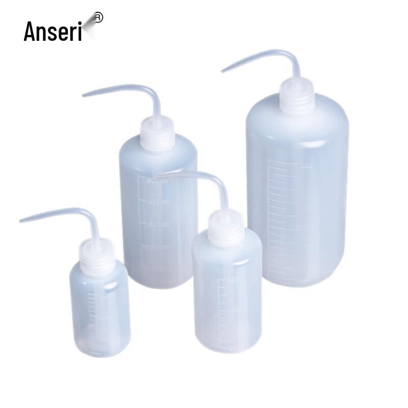 Ancai Rui 500ml Squeeze Wash Bottle, 2-Pack