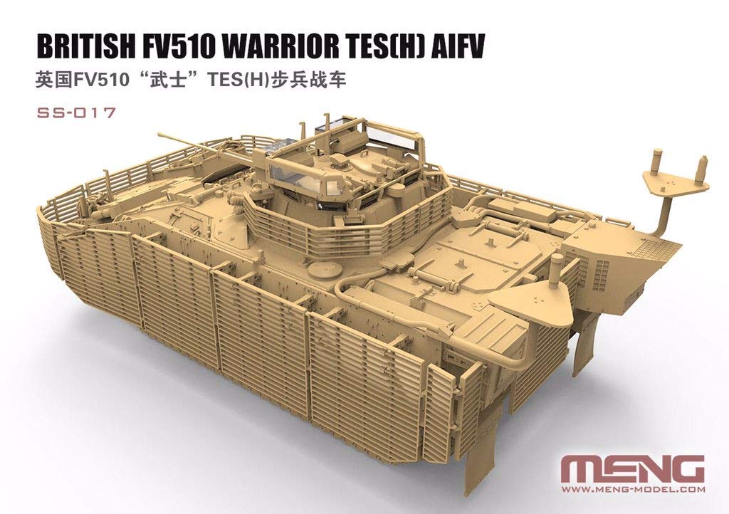 Meng Model British Army Infantry Fighting Vehicle FV510 Warrior Plastic Model MSS017 1/35 TES(H)