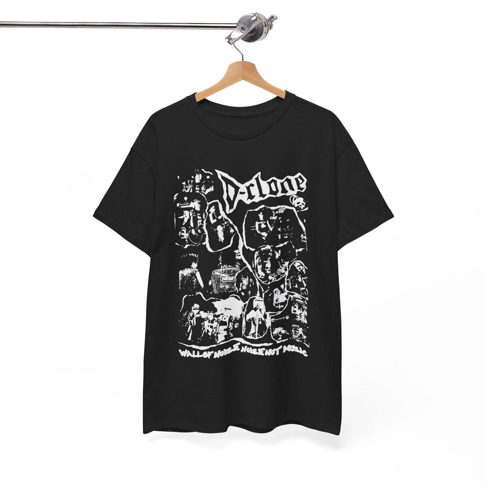D-Clone Wall of Noise Shirt Japanese D-Beat Crust Punk Band Unisex Tee M