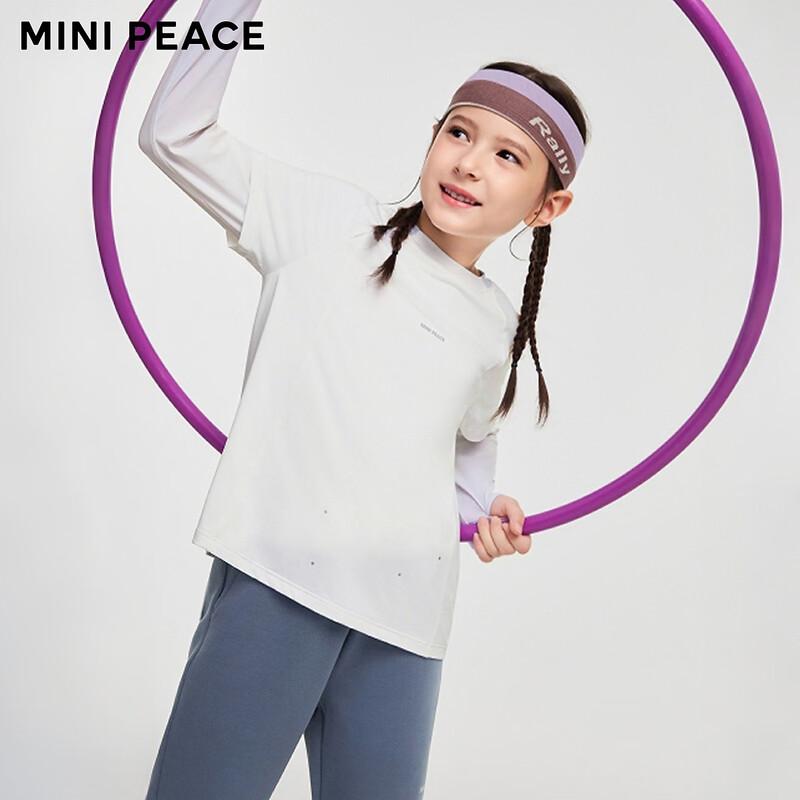 MiniPeace Girl s Athletic Long Sleeve T-Shirt 130