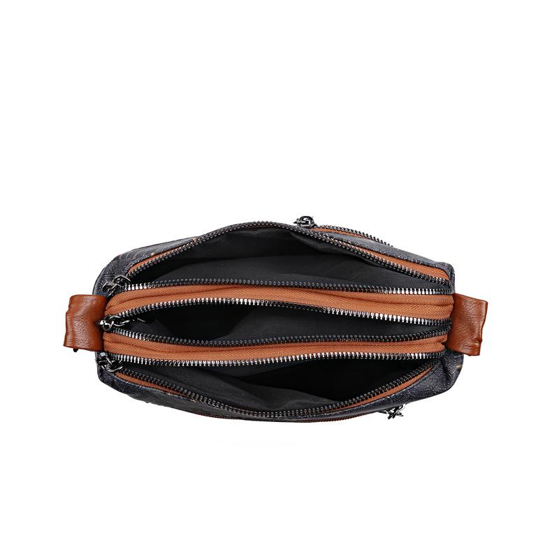 Color Block Messenger Bag  Women Small Square Bag Mother Bag