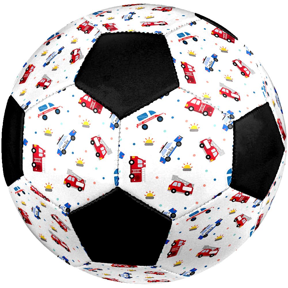 Fire Trucks Police Cars Theme Size 5 Soccer Ball, Suitable for Both Indoor and Outdoor Matches, a Gift Suitable for Everyone.