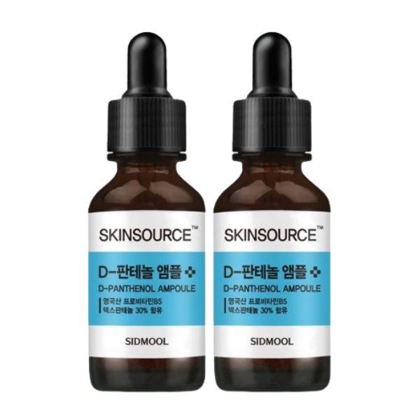 SIDMOOL Skin Source D-Panthenol Ampoule 32ml Panthenol 30% 300,000ppm Pro-Vitamin B5 Korean Facial Moisturizing Ampoule