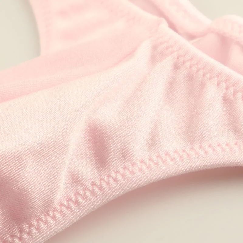 La Pomme Pink Bikini Made In Japan with ESPA Glossy 3D Pouch Secure 618141 Men's T-Back Shorts, Fabric, Style, Fit,
