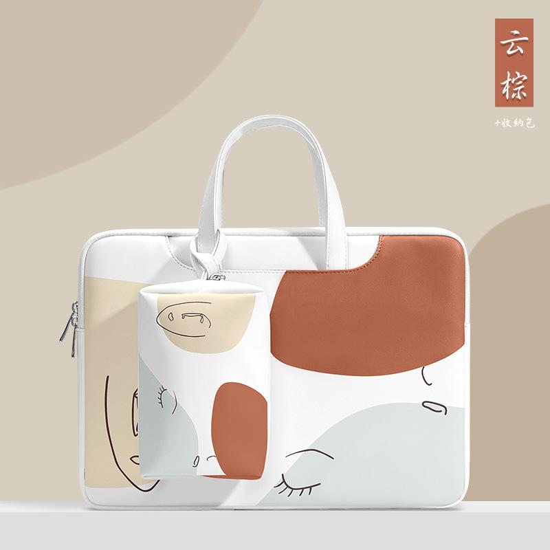 Laptop Bag Is Suitable For Laptop Air12-16 Inch Hand Bag Damska Bolsos De Hombro Simple Design Fashion  Handbags Luxury Designer 12inch 33.5x24cm