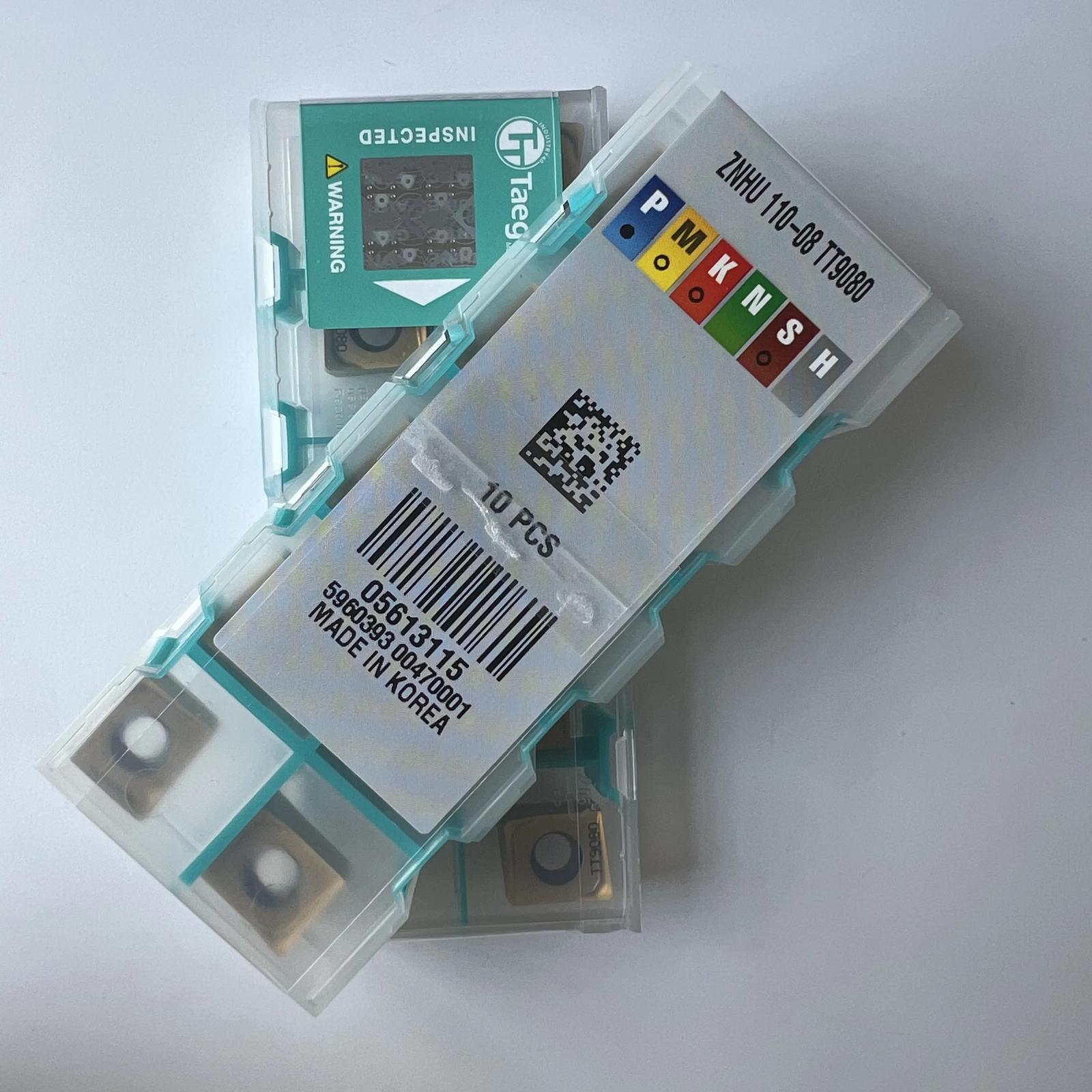 

ZNHU110-08 TT9080 / Industrial indexable Carbide Inserts 10 Pcs