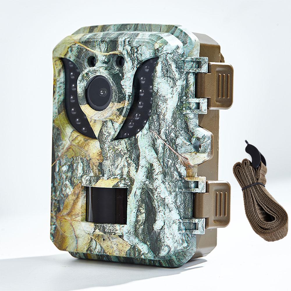 DL005 Mini Hunting Trail Camera HD 16MP 1080P Infrared Night Vision Waterproof Wildlife Camera for Monitoring Animal Observation
