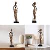 African Women Statue Shelf Living Room Housewarming African Art Sculpture