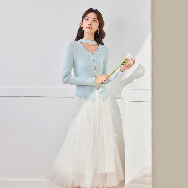 IEF Women's French Style Slim-Fit Knit Top