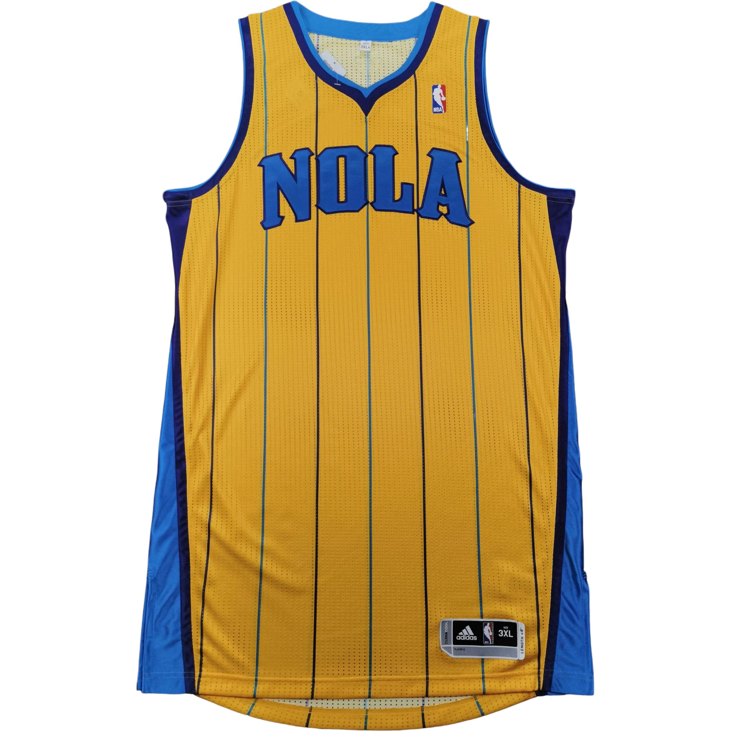

Adidas X NBA Collaboration Hornets Player Edition Fashion Comfortable Soft Skin-Friendly Basketball Jersey Unisex jerseys Yellow P50478