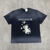 Fashion Personality T-Shirt Yao Fashion Luxury Brand Setwear Tee Tops Vintag