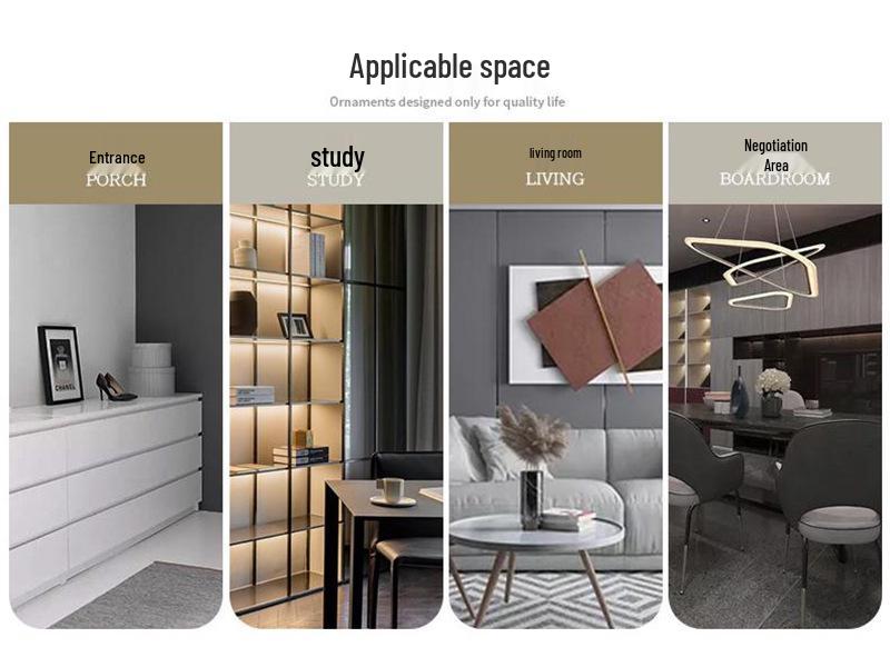 Meibao Geometrisk Marmorvas för Blomsterarrangemang - Hem-, Hotell- eller Showroomdekor