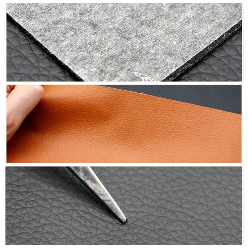 Strong Self-Adhesive Litchi-patterned Leather Patch Furniture & Car Interior Repair Sofa Seat Cover Fix Couch Dashboard Handbag Scratch Remover