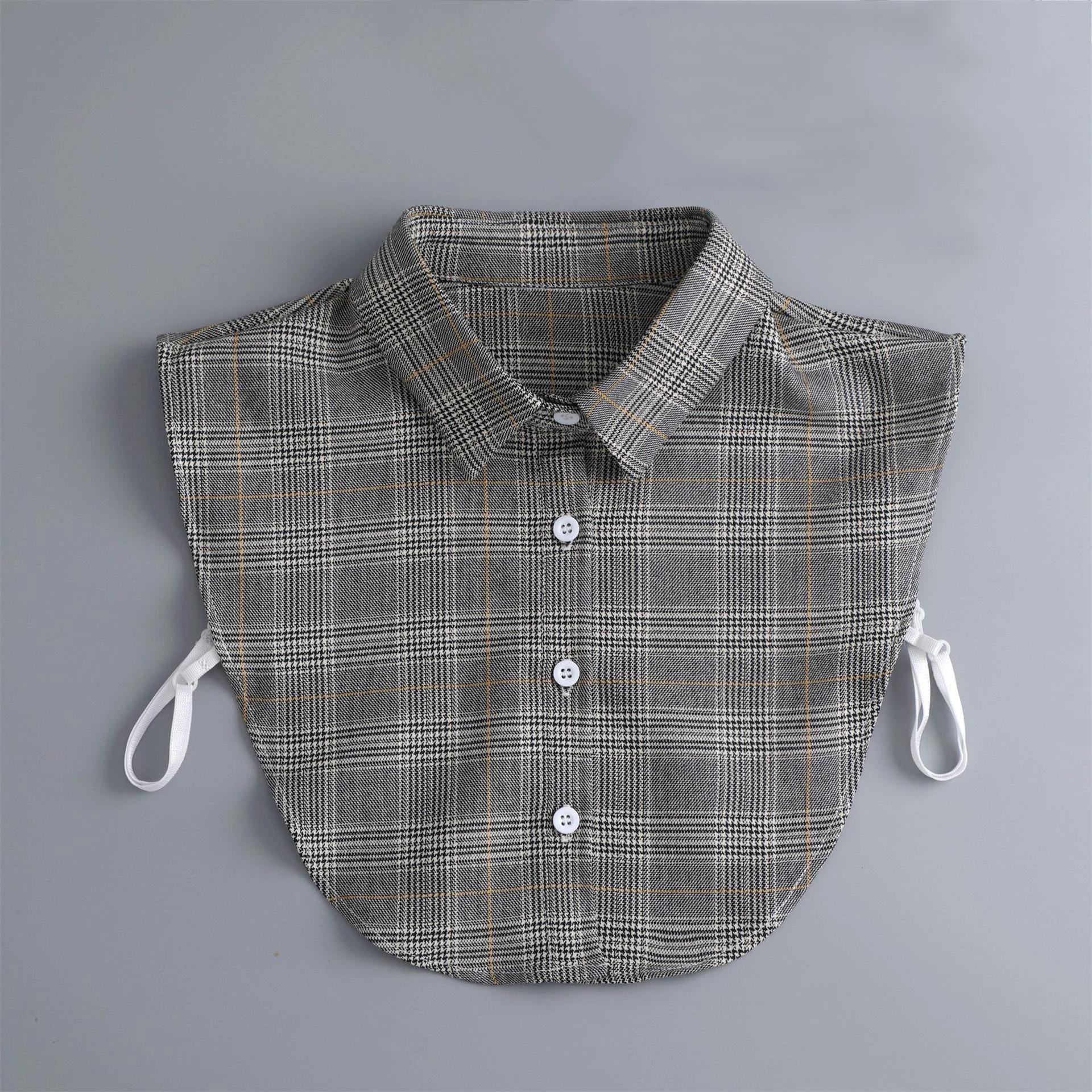 

Накладной воротник-лацкан для женщин, съемный воротник для рубашки для мужчин, аксессуары для одежды, съемный воротник для рубашки, весенне-осенний накладной воротник