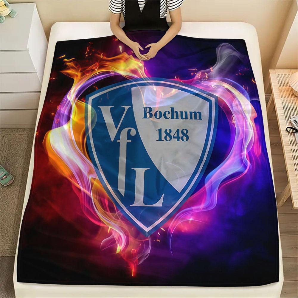 Coperta logo VfL Bochum, Alta qualità, Confortevole per Tutte le Stagioni, Arredamento per la Casa, Calore e Comfort