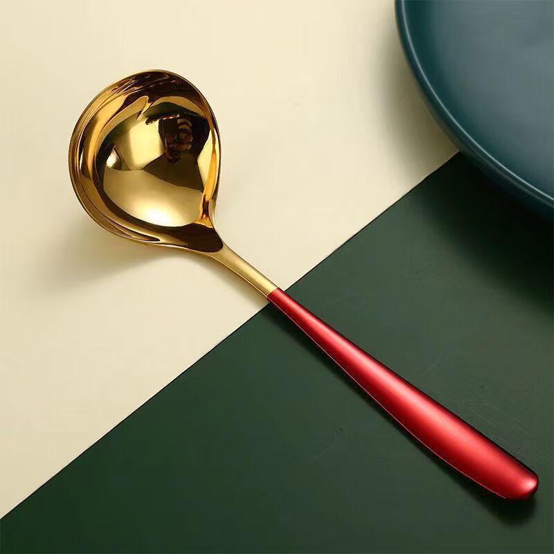 Long Handle Soup Spoon Set