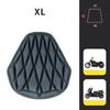 Cuscino Sedile Confortevole Spesso Copertura Traspirante Coprisedile per Moto Ammortizzante Cuscino Sedile Accessorio Moto