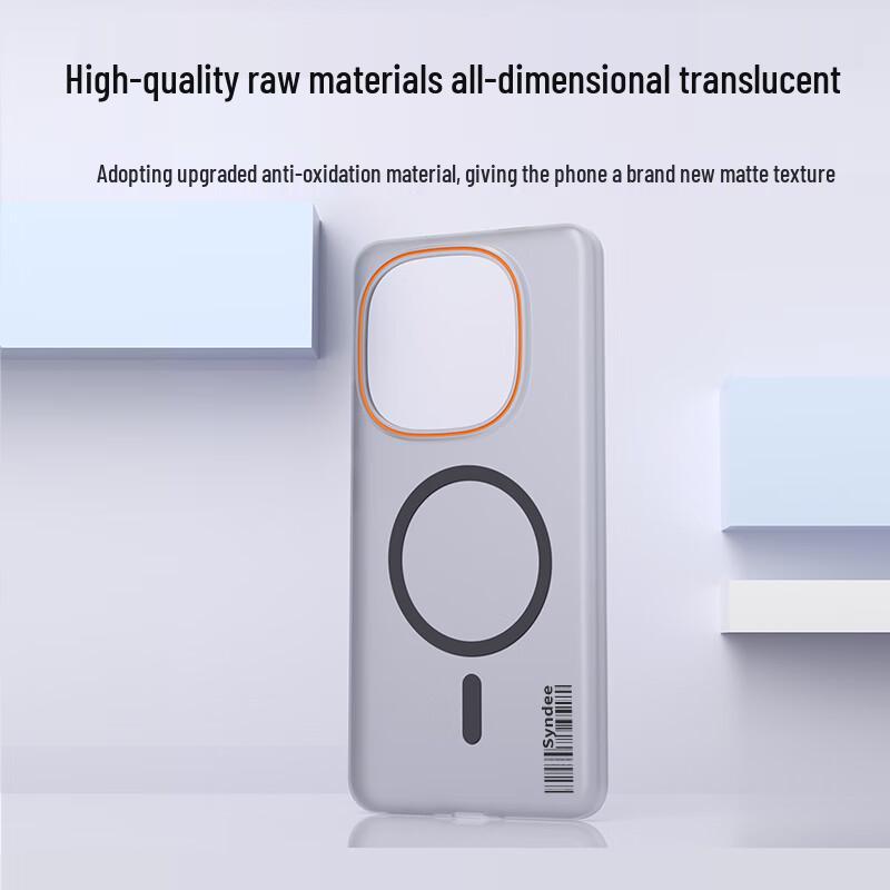 Magnetic Frosted Slim Hard Case for Vivo Phones