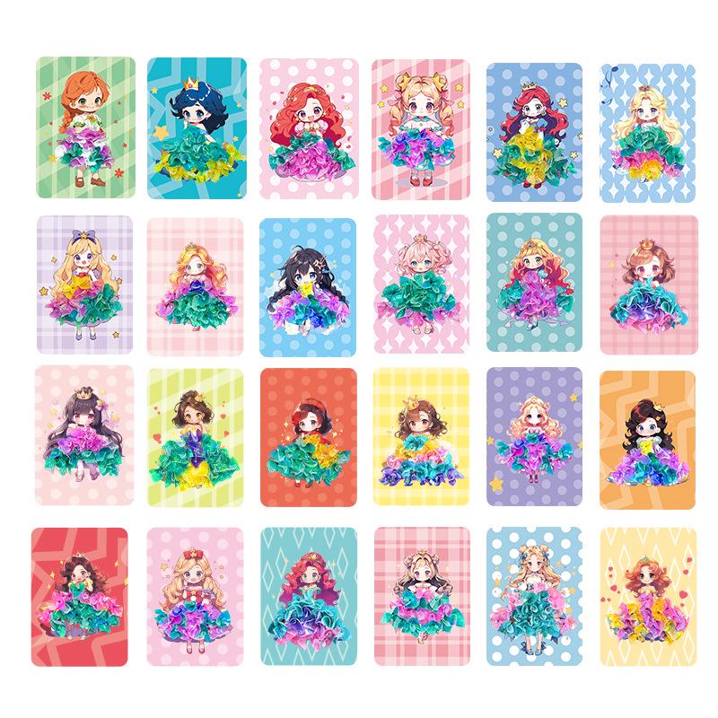 Creative DIY Dress-Up Sticker Toy for Girls - Dreamy Princess Kindergarten Gift