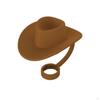 4 Pieces Straw Covers Cap Cowboy Hat Shaped Silicone Dust Plug for Camping