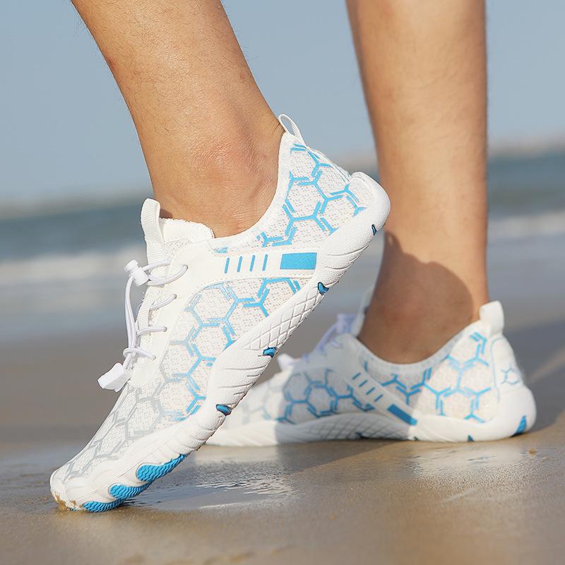 Unisex Non-Slip Five-Finger Barefoot Outdoor Shoes - Ideal for Canyoning, Snorkeling, Beach, Hiking, and Wading