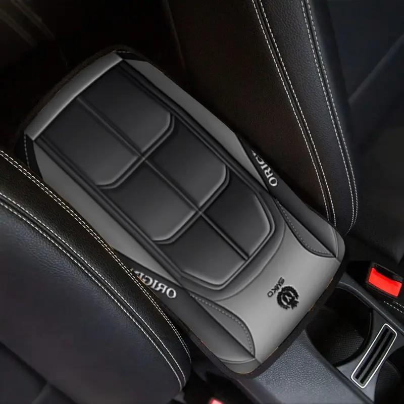 

Подушка-подкладка на центральную консоль автомобиля Универсальная водонепроницаемая защитная накладка/чехол для подлокотника Подходит для автомобилей, внедорожников Автомобильные аксессуары для интерьера для мужчин и женщин 1PC серый