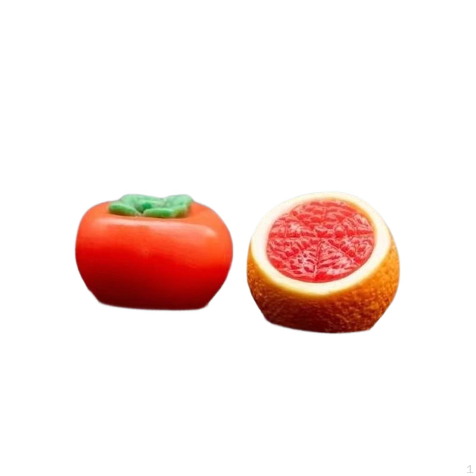 

Car Dashboard Decoration - Fun And Lovely Gift for Interior Persimmon Orange