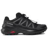 SALOMON Slip Resistant Abrasion Resistant Low Top Running Shoes Women's Black Sneakers L47603500