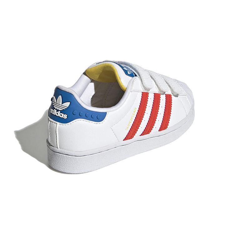 LEGO X Adidas Superstar J White Pantone Kids Sneakers Cloud-White GV8883