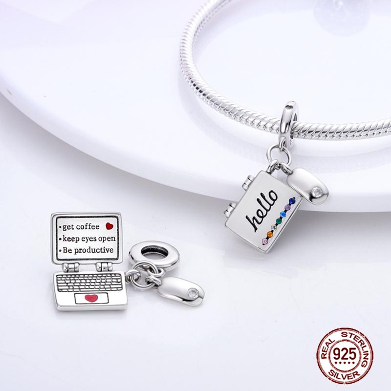 Woman Retro Copper Animal Tree Of Life Charms Beads Loveheart Fit Original Pendant Bracelet Diy Jewelry Making Gift