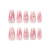 Xiaohongshu Pure Desire Blush Pearl Butterfly Wearable Nail Art Stickers