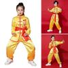 Long Sleeves Wushu Costume Chinese Traditional Martial Art Uniform Tai Chi Uniform  Kids Boys Girls