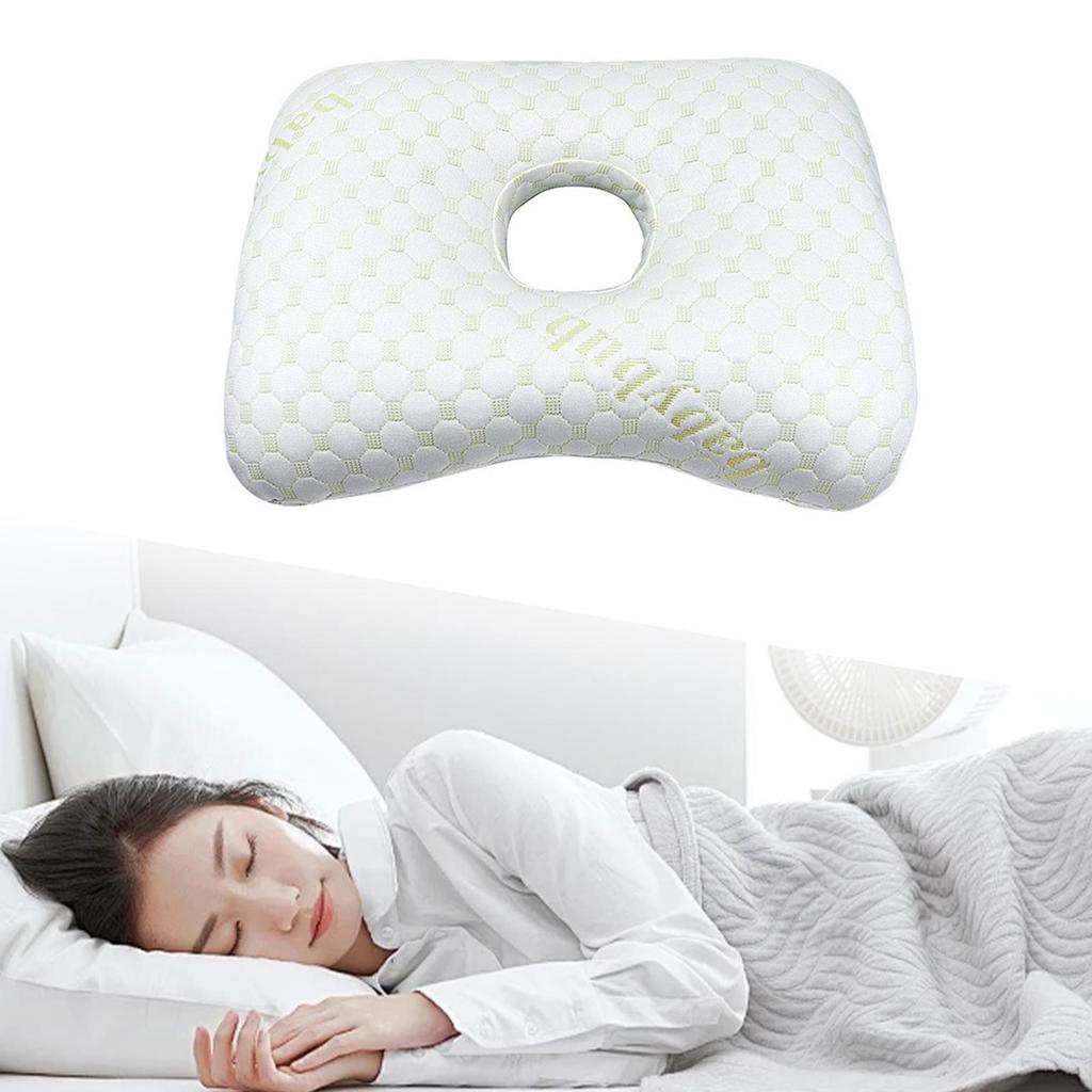 Cotton Filling Pillow Designed for Ear Piercing Comfort
