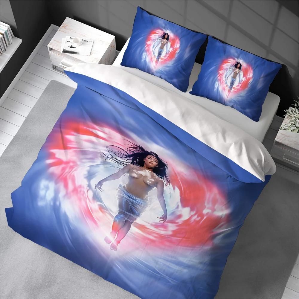 3D Print Singer K-Katy P-Perry Bedding Set Cute Quilt Cover Bed Cover With Pillowcase Twin Single Queen King Size Boys Adult