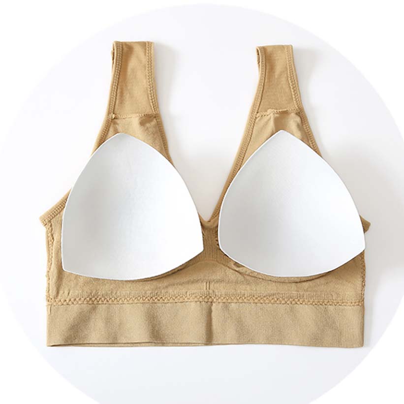 Buy Women Bralette Sports Bra Top Underwear Shockproof Plus Size Wire ...