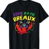 Come At Me Breaux Crawfish Beads Funny Mardi Gras Carnival T Shirt
