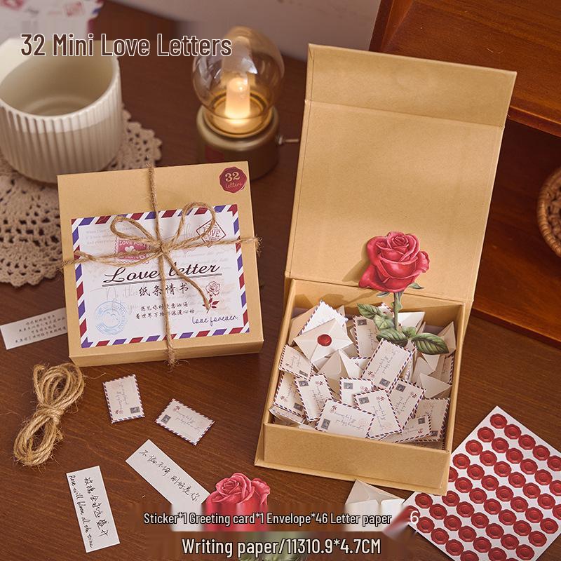 Zaomo Mini Love Letter Series: High-Value Handwritten Confession Envelopes