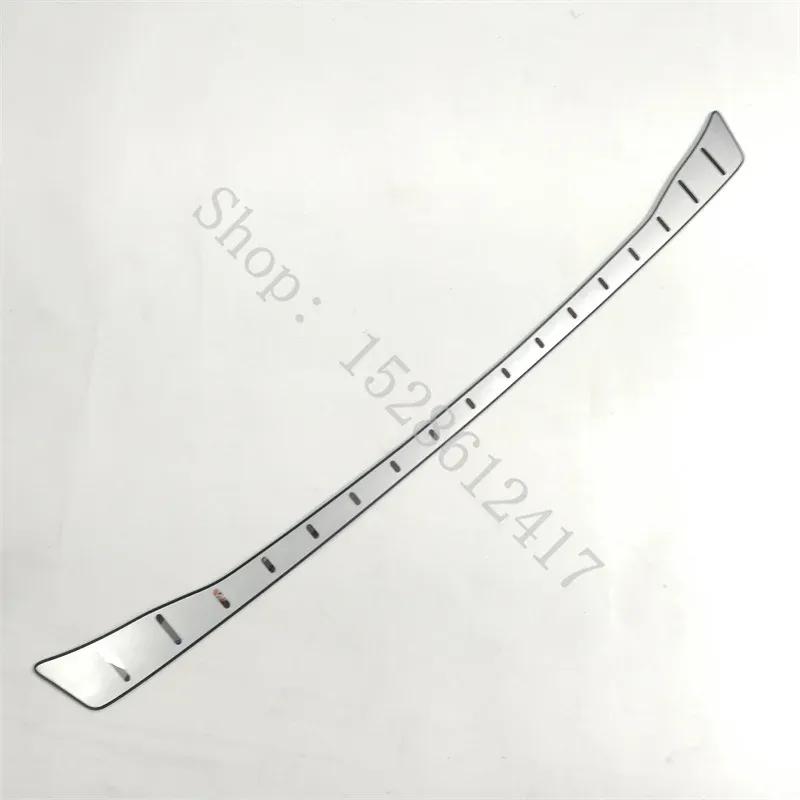 For Toyota C-HR C HR 2018 ~2024 stainless steel car Rear Bumper Protector Sill Trunk Tread Plate Trim Car Accessories