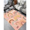 Rainbow Graphic Series Carpet Rectangle Soft and Non-Slip Rug Suitable for Living Room Rug Bedroom Study Office Etc Room Decor
