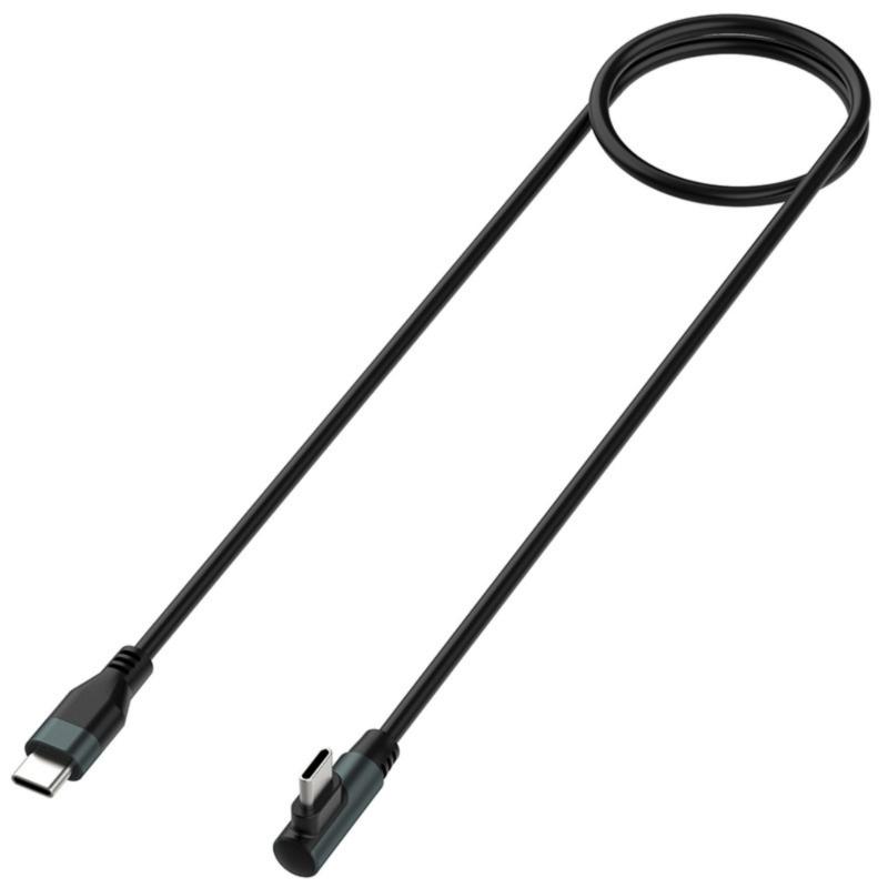 

Right Angle Charging Cable 1m Long Fast Efficient Charger Cord for Roam2 Speakers Universal Use 1