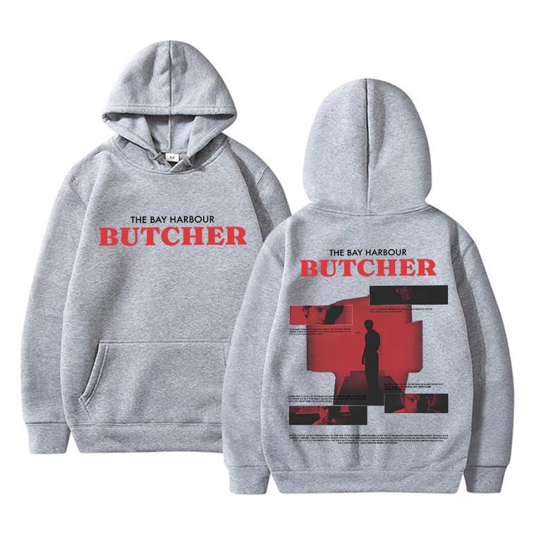 

Dexter Morgan The Bay Harbour Butcher Double Sided Print Hoodie Men Women Clothing Casual Oversized Sweatshirt 90s Streetwear 3XL