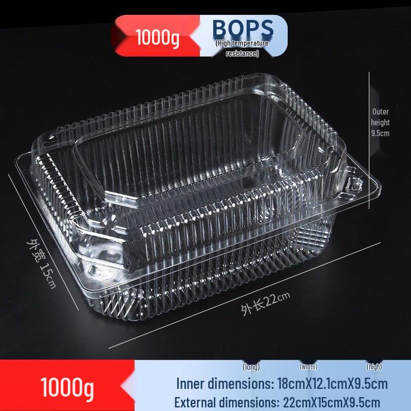 Disposable Plastic Food Takeout Boxes