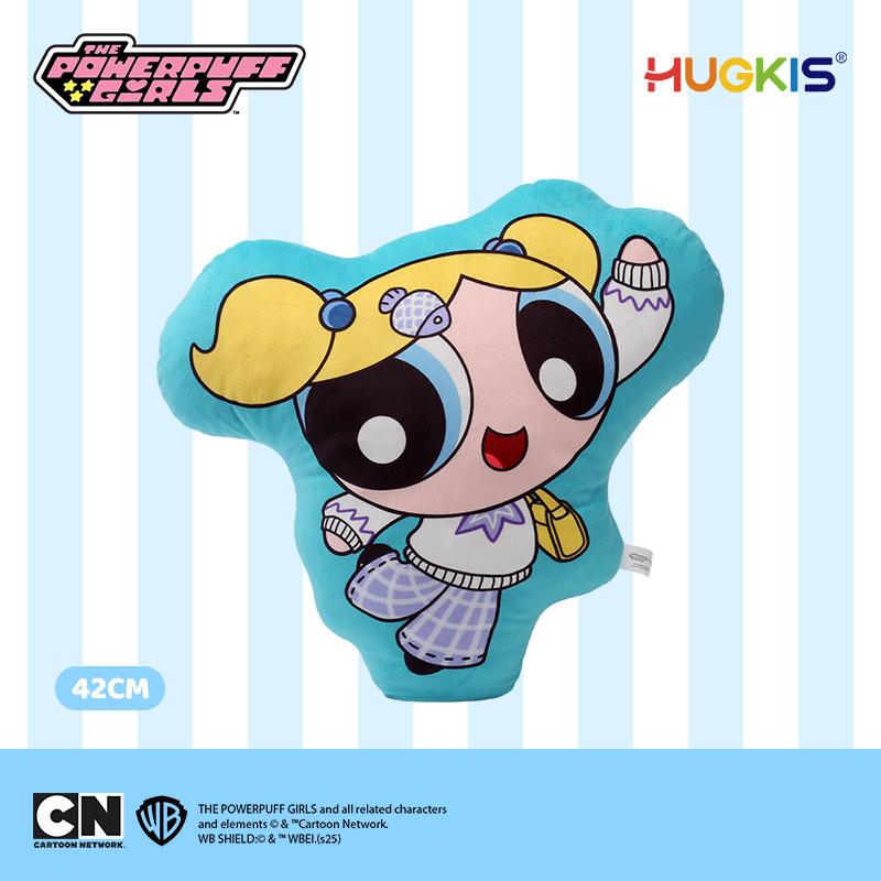 The Powerpuff Girls Vitality Series Cartoon Plush Double-Sided Pillow Cushion