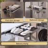 Retractable Laundry Drying Rack Thicken Clothes Storage Hanger Rack for Bathroom Closet Laundry Room Home Space Saving Supplies