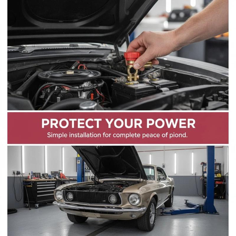 Car Battery Terminal Switch Quick Disconnect Isolator Truck Parts Auto Parts Battery Disconnect Red Black