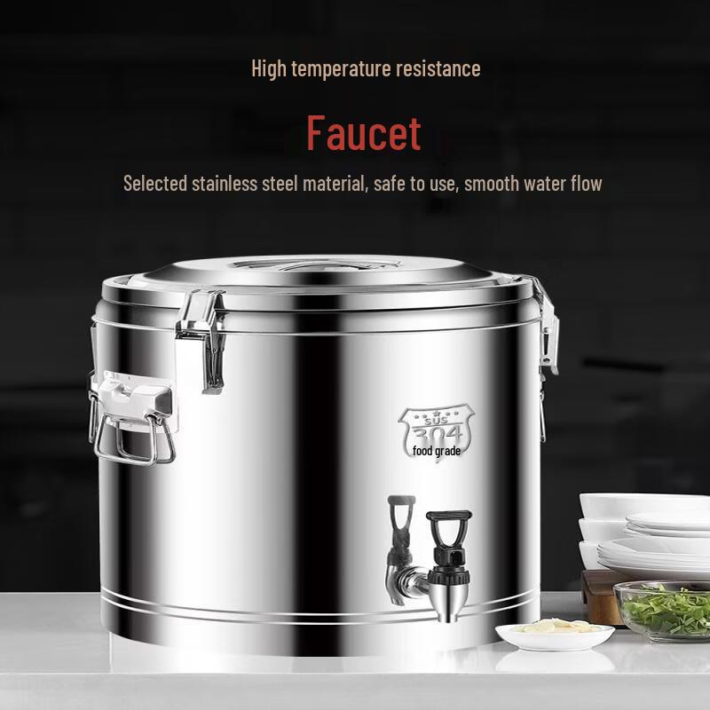 JPHZNB Commercial Stainless Steel Insulated Food Warmer Dispenser