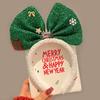 Red Velvet Antler Hairband Simple Christmas Eve Headwear Cute Hair Accessories Environmentally Friendly Christmas Headband
