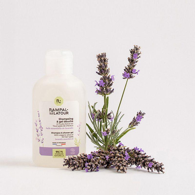 Rampal Latour Shampooing Douche Olive Lavender 250ML (Shampoo & Shower Gel)