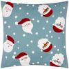 Tufted Santa Cushion Cover