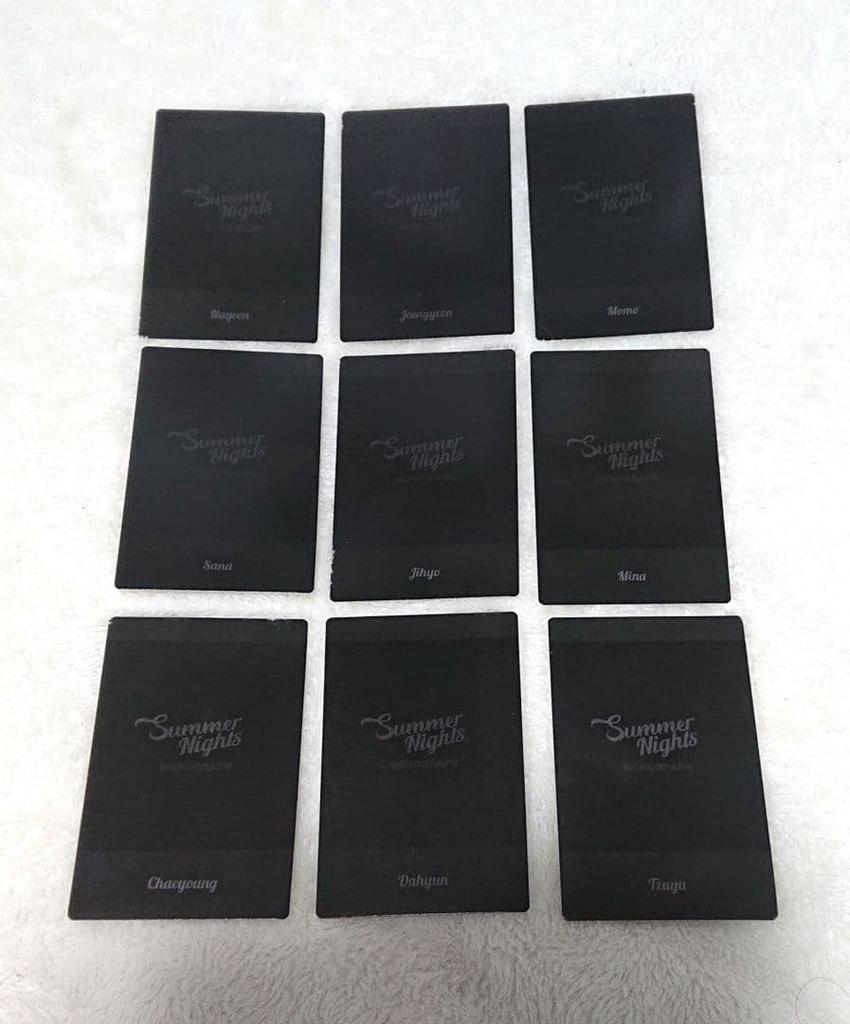 [USED] Twice Summer Nights Monograph Trading Cards, Pocari Sweat Collaboration, and More